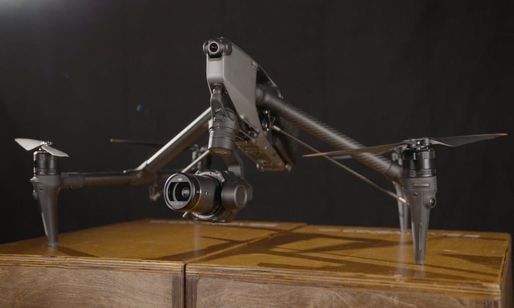 DJI Inspire 3 with Zenmuse X9 camera and DL mount lens, AGL Aerials